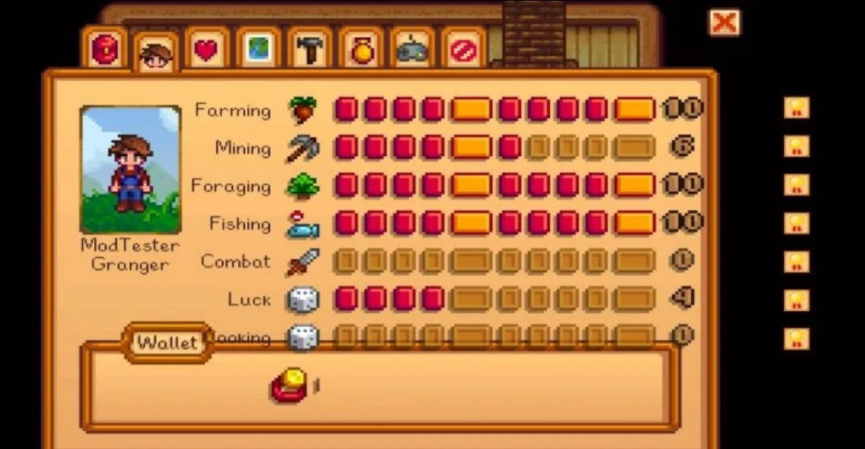 habilidades stardew valley