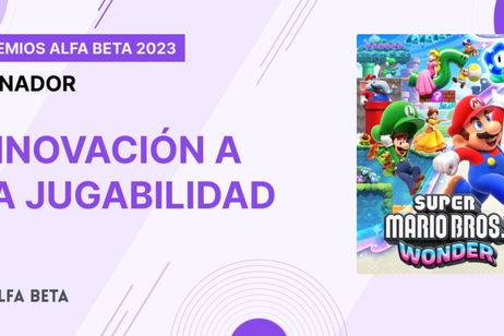 Premios Alfa Beta 2023: Super Mario Bros. Wonder es el ganador por la Innovación a la jugabilidad