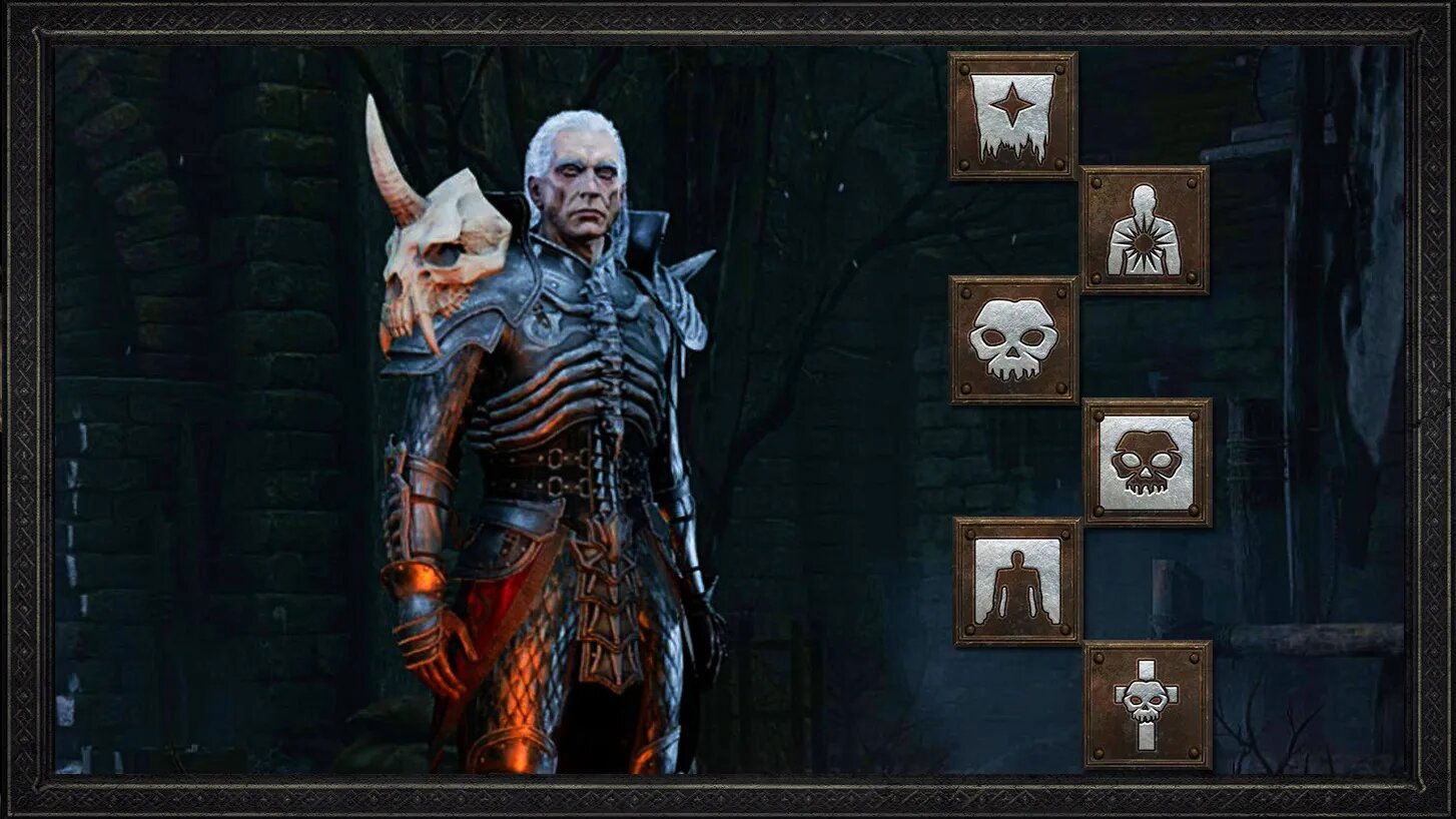 La mayoría de builds del nigromante giran en torno a las invocaciones y maldiciones