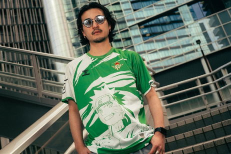 Así es la camiseta del Real Betis que todos los fans del anime querrán comprar
